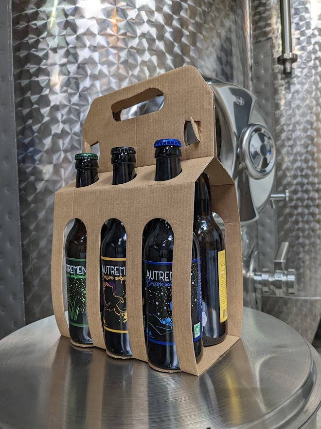 Brasserie Autrement - Wholesale Beer - Six-pack suitcase to give away - 6 33cl organic beers3
