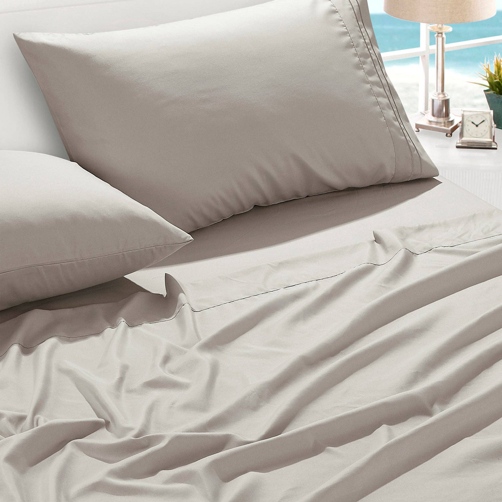 Linen Mart – wholesale Sheet set – Soft Microfiber Deep Pocket Bed Sheets - 4 Piece Set23