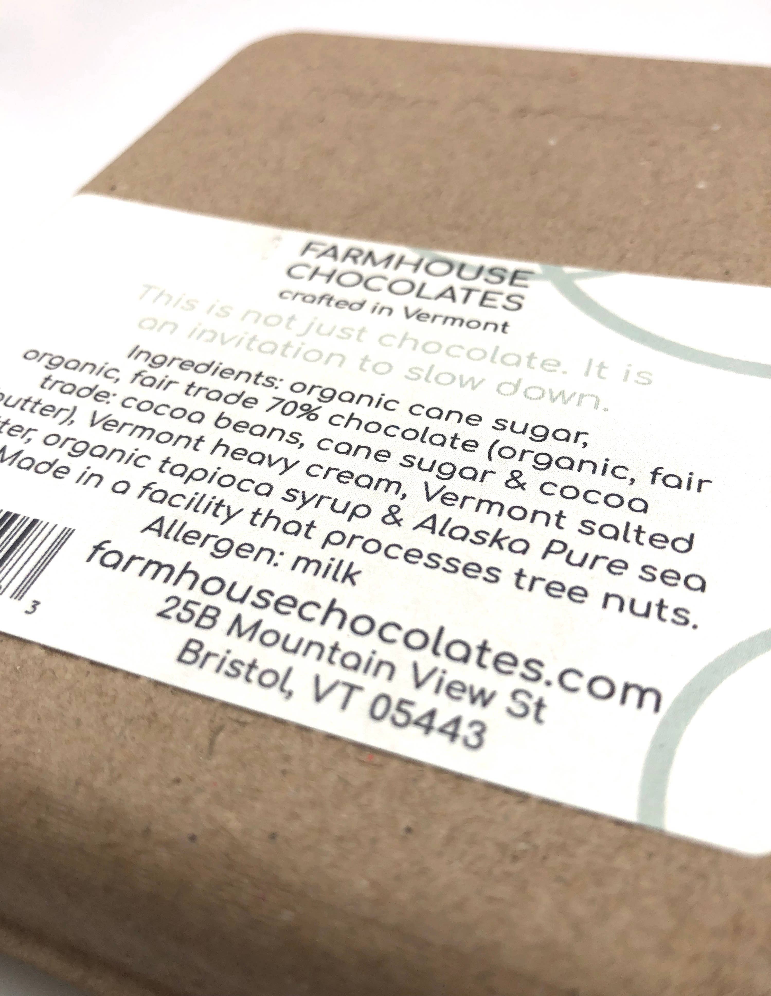Farmhouse Chocolates - Wholesale Chocolate Covered Sweets - 9 Piece Dark Chocolate Covered Salted Caramels7