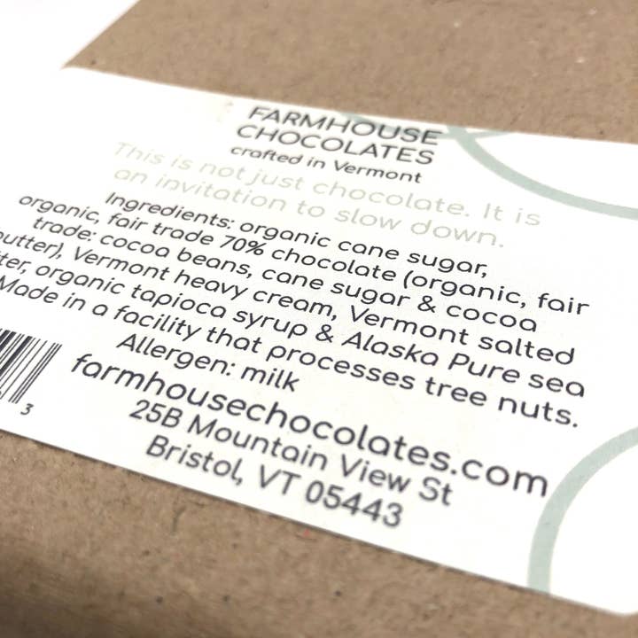 Farmhouse Chocolates - Wholesale Chocolate Covered Sweets - 9 Piece Dark Chocolate Covered Salted Caramels7