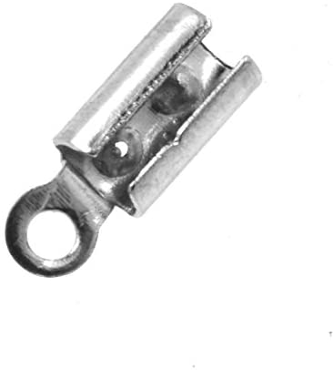 Mandala Crafts – Großhandel Bastelzubehör – Mandala Crafts Kumihimo-Kordel-Endkappe aus Edelstahl, Verschluss, Bandklemme, Bail Schmuck Finding Supplies Starter-Set (Endkappen, Kautionsklammern, Ohrringpfosten, Charms, Perlenkappen)5