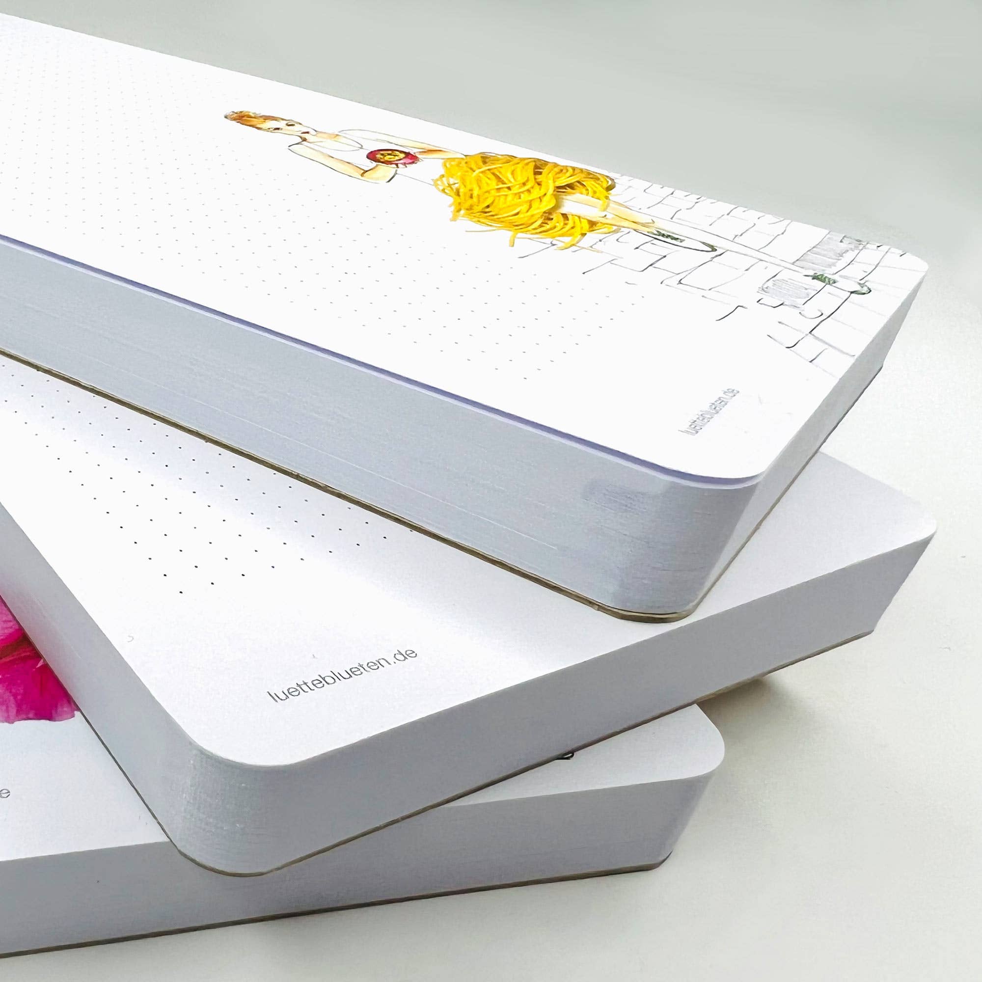 Lütteblüten - Wholesale Notepad - Pasta Notepad2