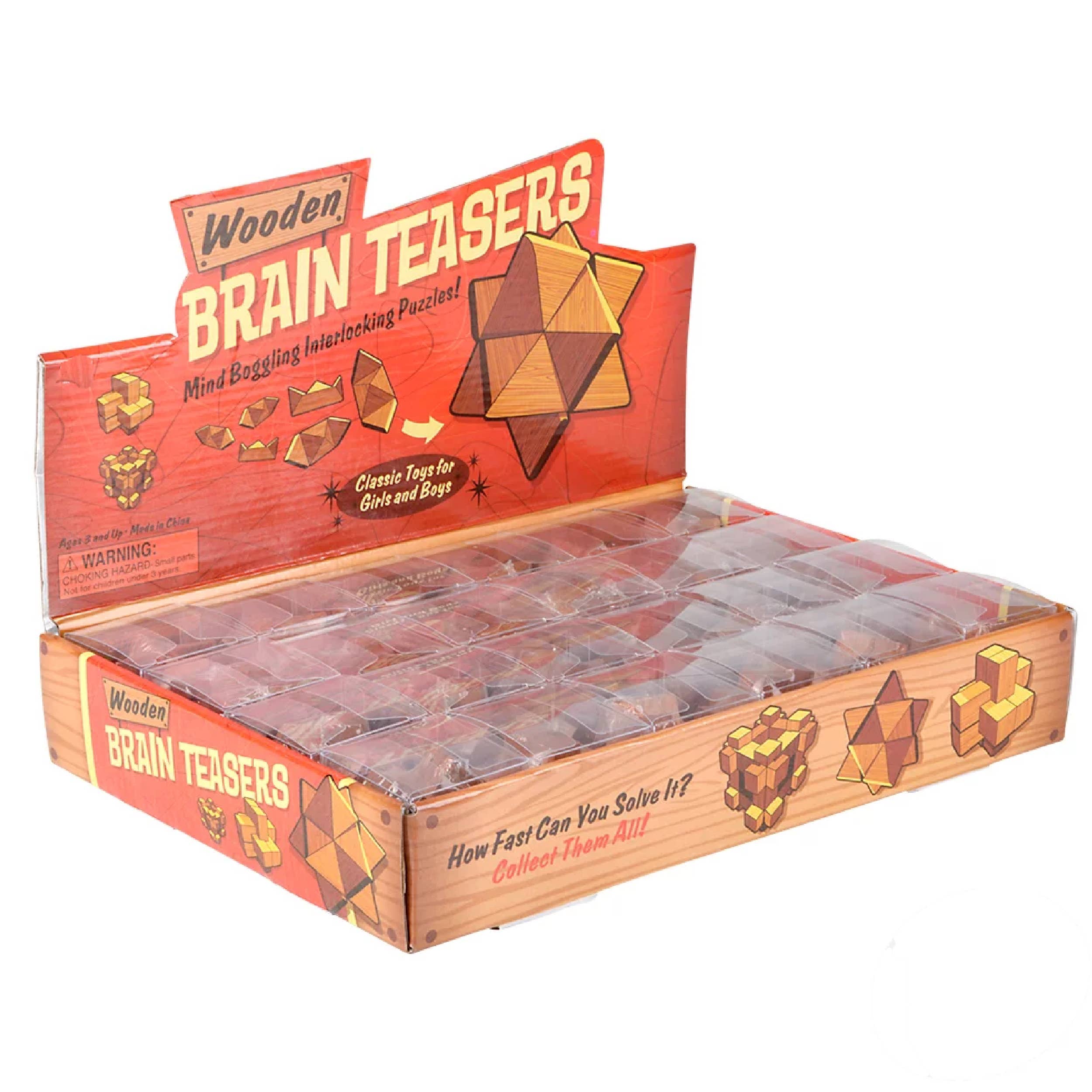 Pagdee Kids Juniors - Wholesale Wood Toy - Kids - Holiday Décor Wooden Brain Teasers Toys For Kids4