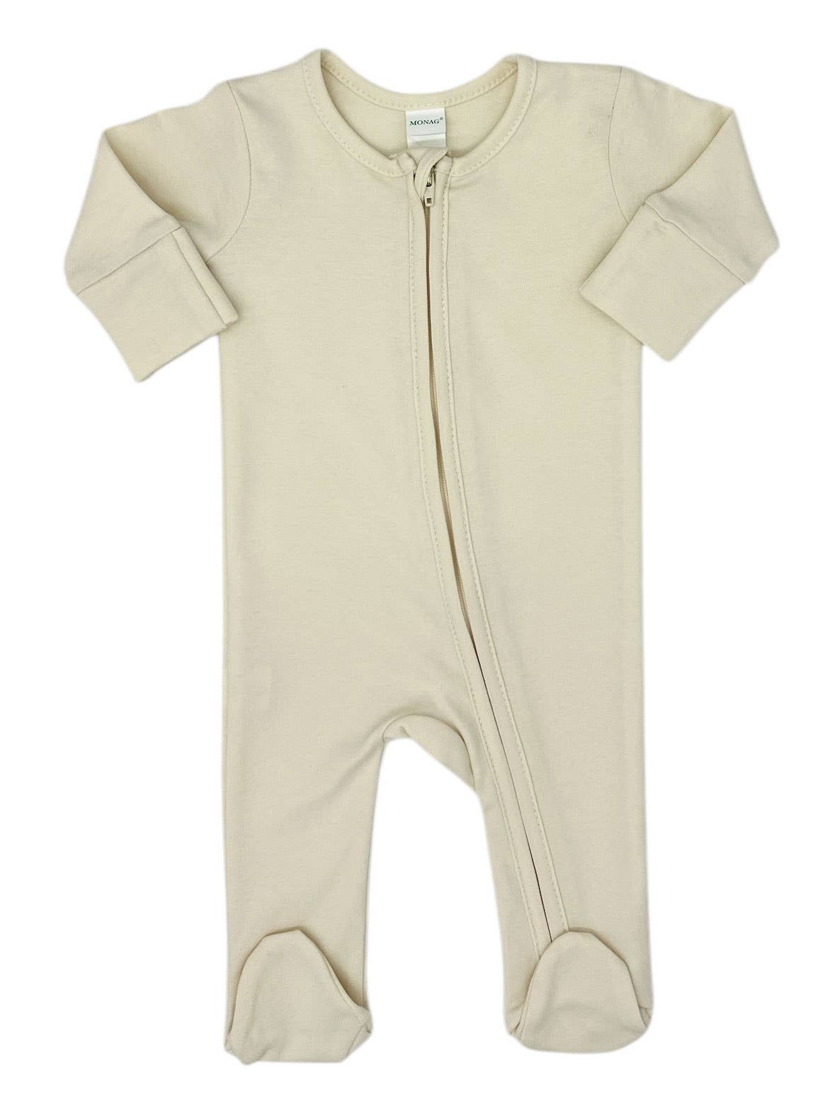 MONAG - Vente Body (à pieds) – bébé - Body bébé biologique à manches longues avec pieds et mitaines intégrées4