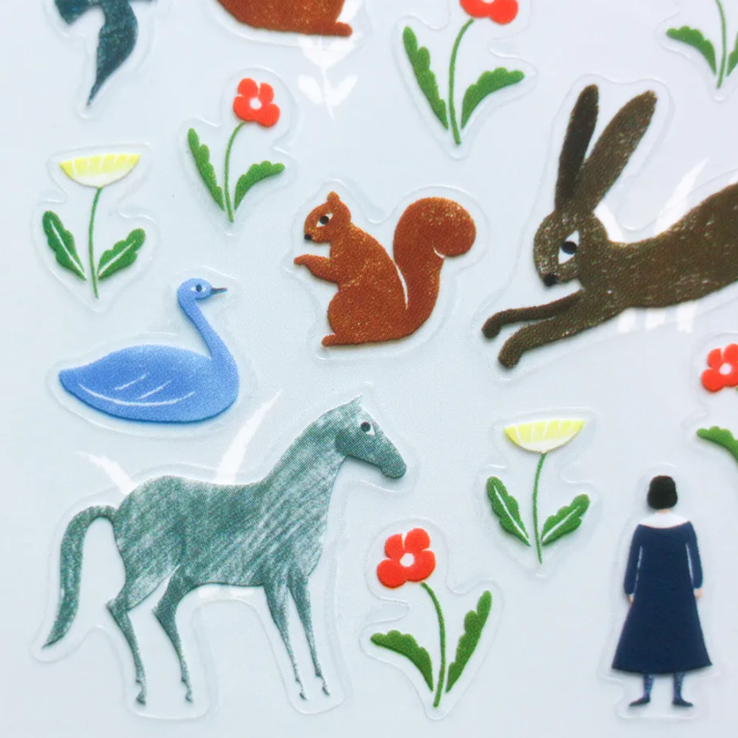 「FUNJI」In Japan - Wholesale Sticker - Nishi Shuku Japanese Sticker Sheets – Garden & SCENE Designs5