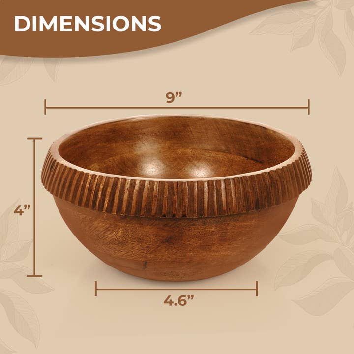 Mela Artisans - Wholesale Bowl - Neora Valley Mangowood Bowls