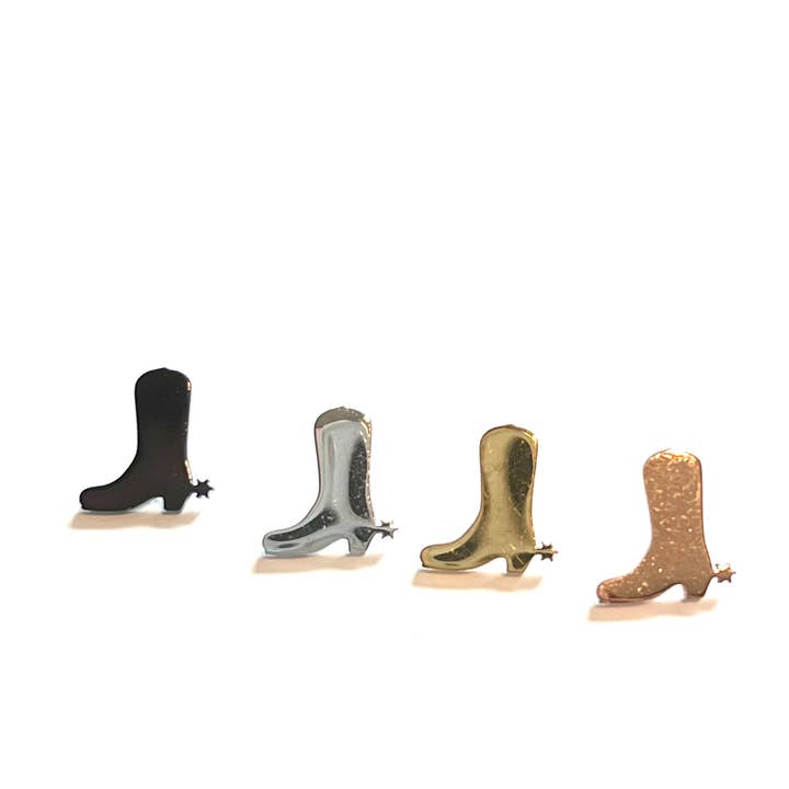 Western Boot Earrings for wholesale by Royce and Oak