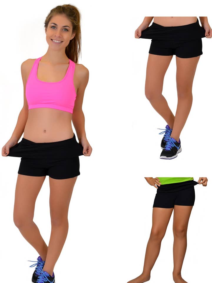 Pantaloncini da Yoga Teamwear per la vendita all'ingrosso da parte di Stretch Is Comfort