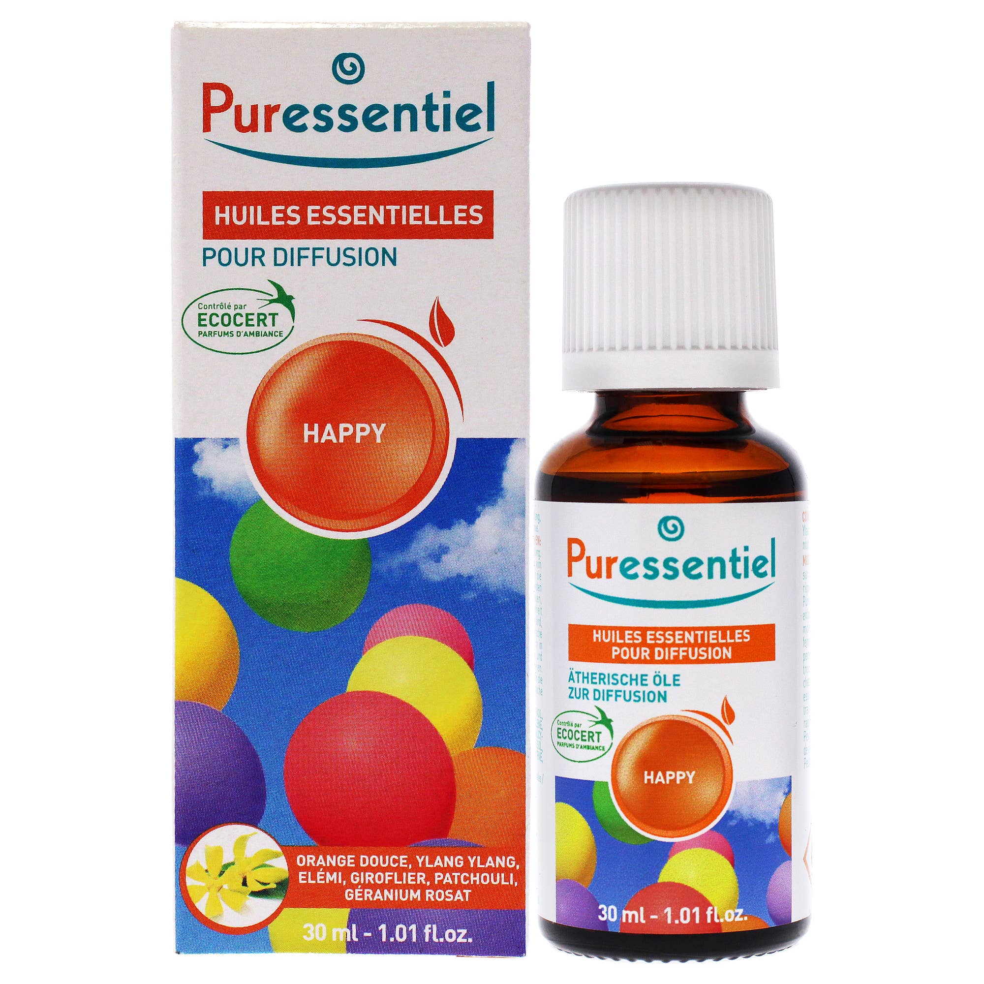 Style Rule - Wholesale Essential Oil - Diffusion Essential Oil-Happy by Puressentiel-1.01oz0