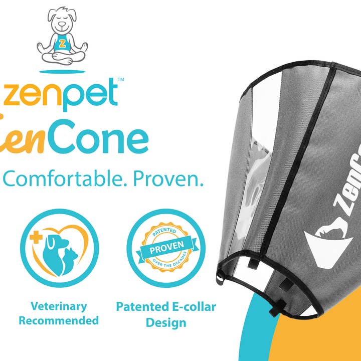 ZENPET - Wholesale Pet Collar - Cat/Dog - ZenCone - Soft Recovery Collar with Windows5