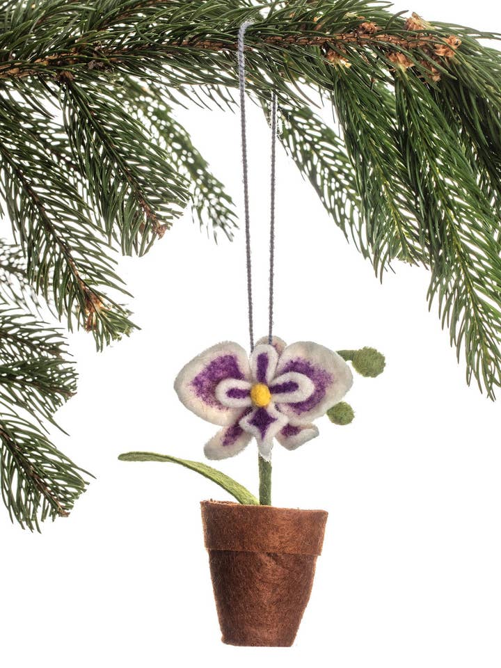Orchid Ornament for wholesale by Silk Road Bazaar