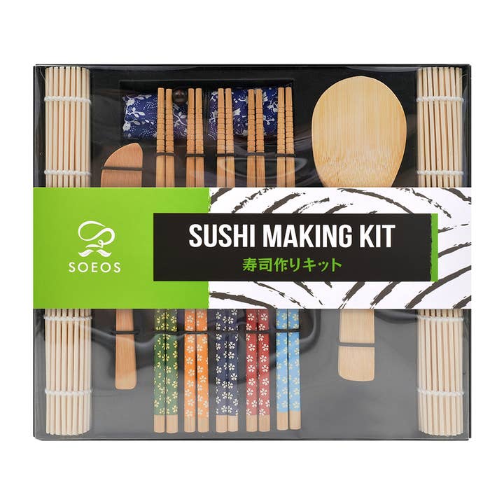 soeos - Venta al por mayor Kit de cocina - Kit para hacer sushi Soeos para principiantes, juego de 10 piezas
