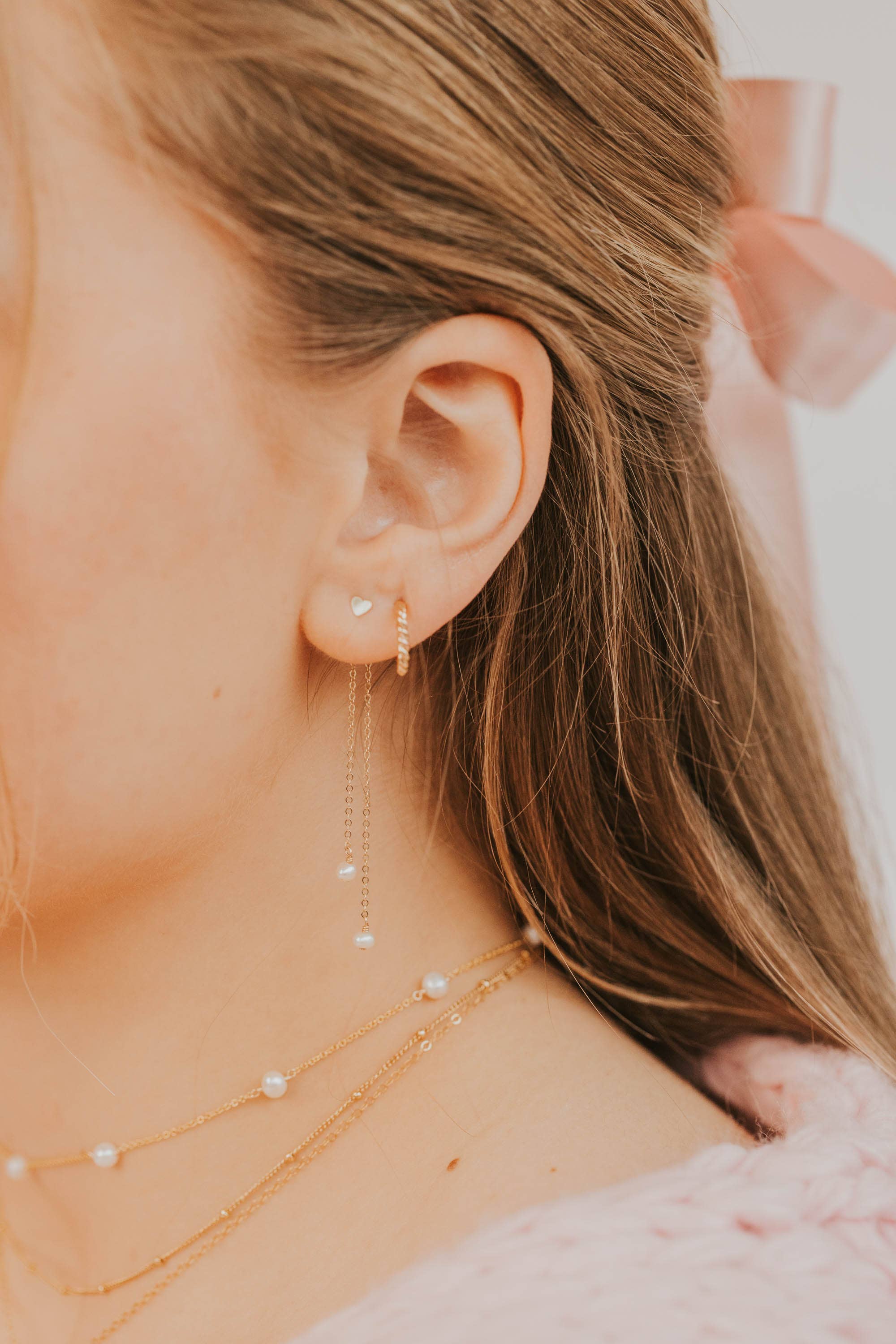 Hello Adorn – Großhandel Ohrstecker – Kleine Herzstecker | 14kt Goldfüllung + Sterlingsilber1