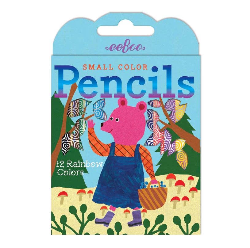 Just Imagine Toys – wholesale Coloured pencil – eeboo Small Pencils Animal Assortment (24 pack)1