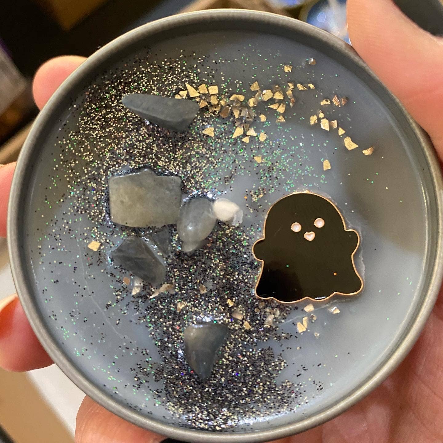 Raven’s Hearth – Vela em jarro/copo por atacado – Vela Histórias de Fantasmas | Aroma de Marshmallow Torrado | Vegan6