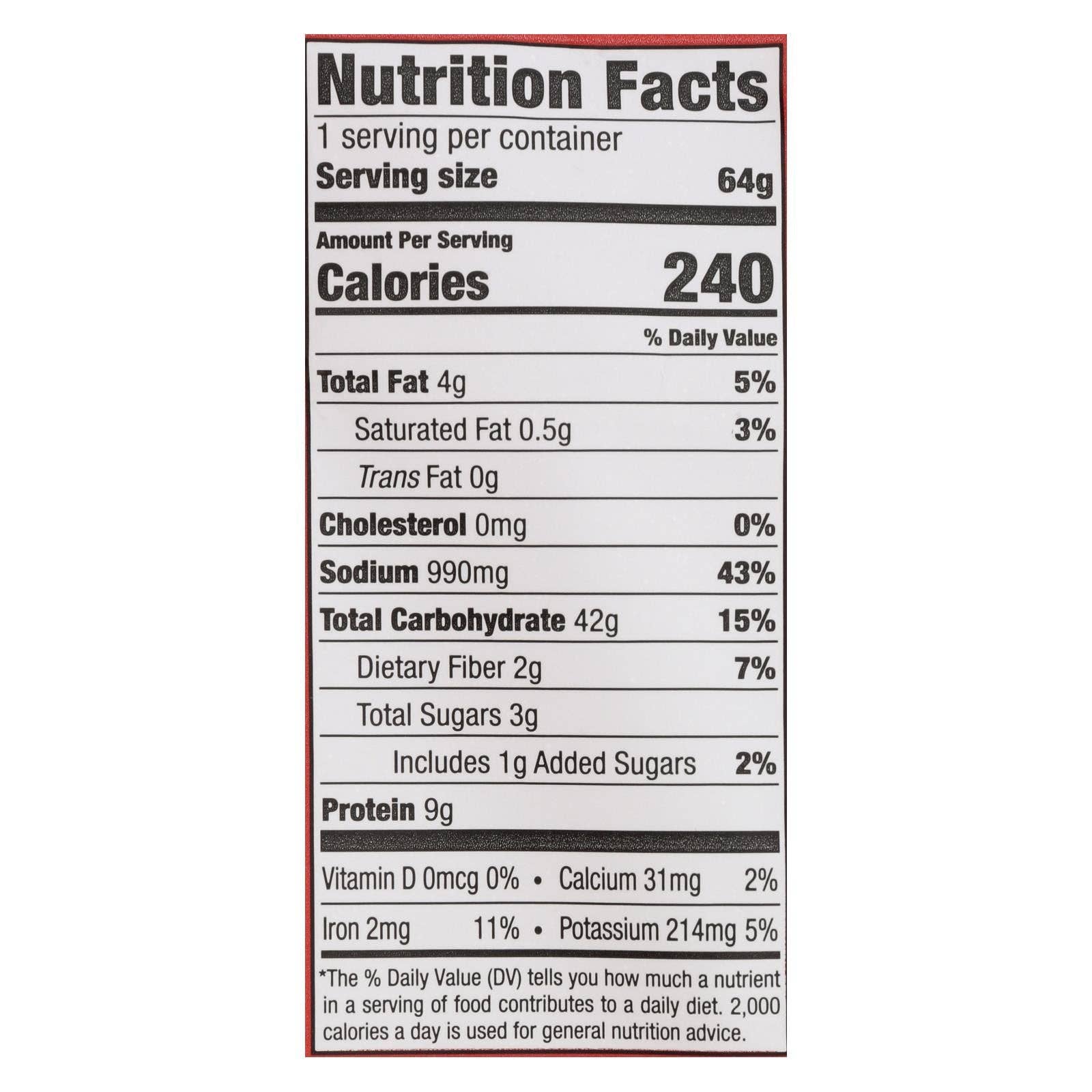 Ware Spark - Wholesale Ramen - Mike's Mighty Good Vegetarian Kimchi Ramen Soup - Case Of 7 - 2.3 Oz2