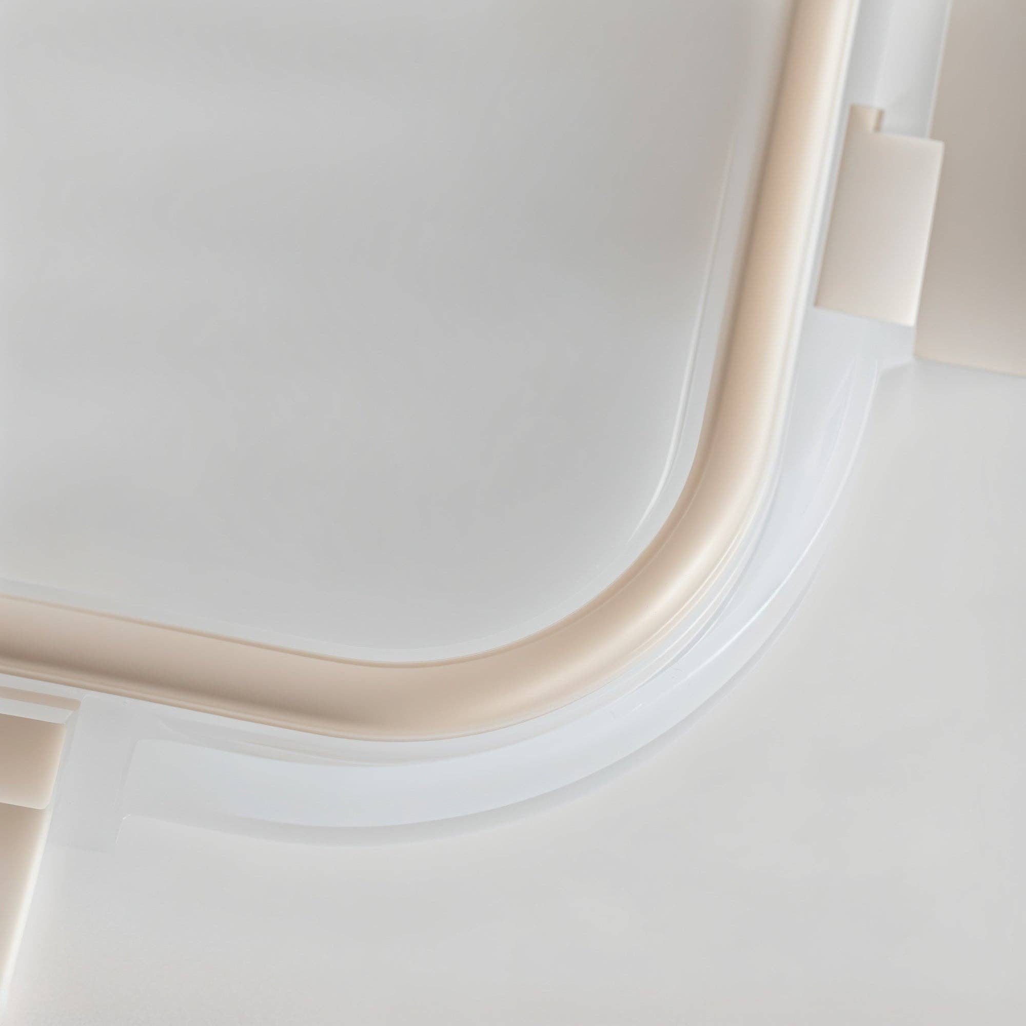 Genicook Product LLC - Wholesale Lunch Bag/Box - Glass Bento Box - 3 Sections (Vanilla)7