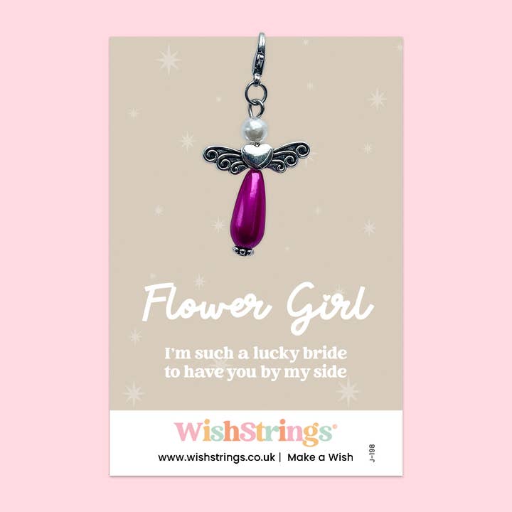 Flower Girl - Angeli dei Desideri, Fermaglio Ricordo | J198 per la vendita all'ingrosso da parte di WishStrings