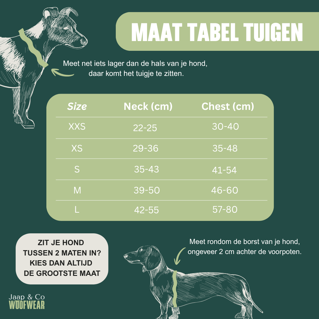 Jaap & Co - Woof Wear – wholesale Sele - Hund – Mocha Mousse Waterproof - Hundsele (STORLEK XS, S, M FÖRBESTÄLLNING)6