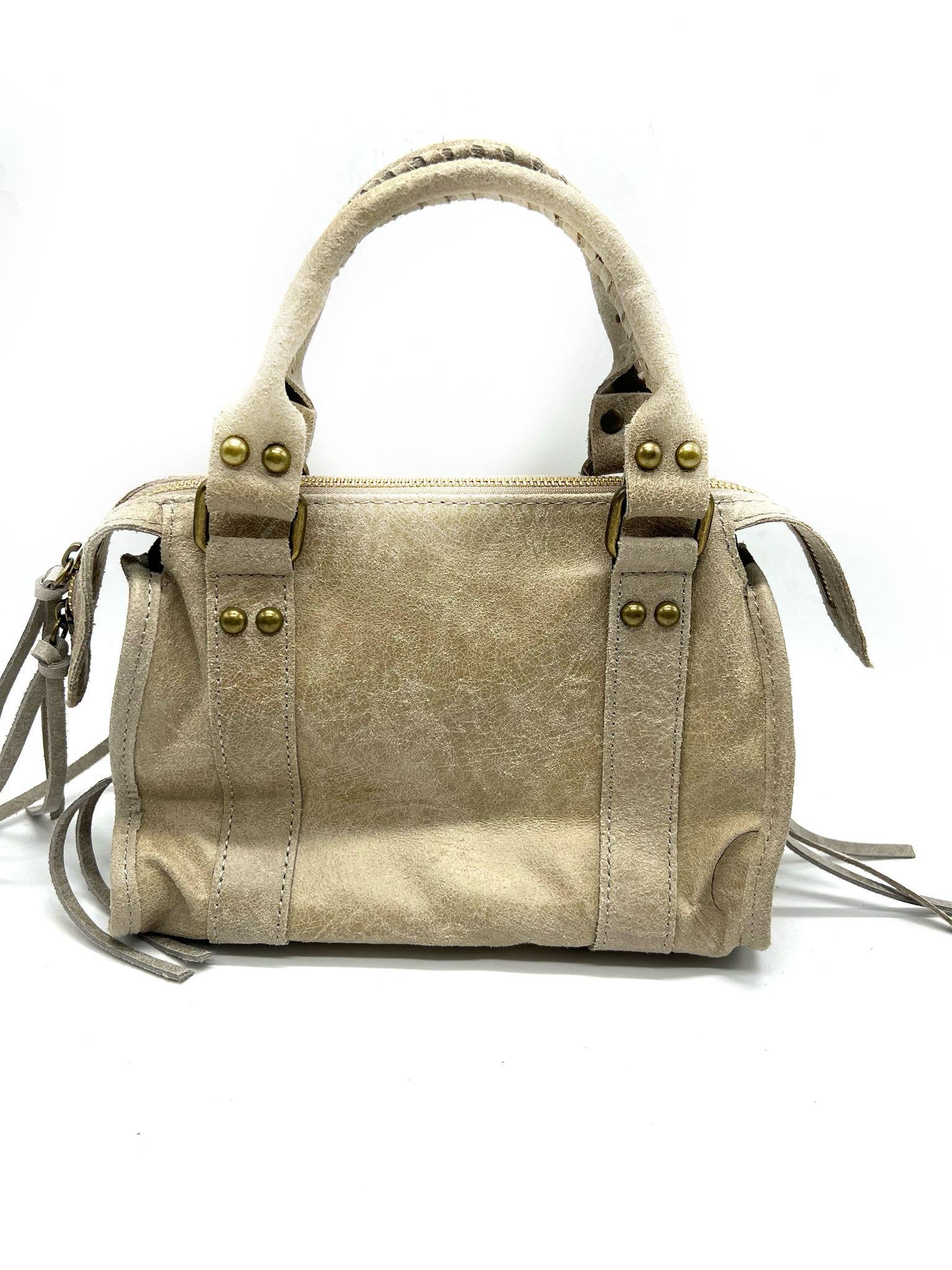 LINETA - Venta al por mayor Bolso con asas - Mujer - Bolso Boston de cuero de vaca - para llevar a mano y al hombro14