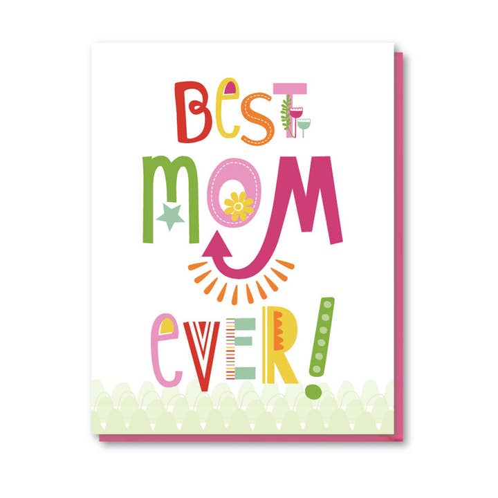 Beste Mama Muttertagskarte für den Großhandel von doodle bird design