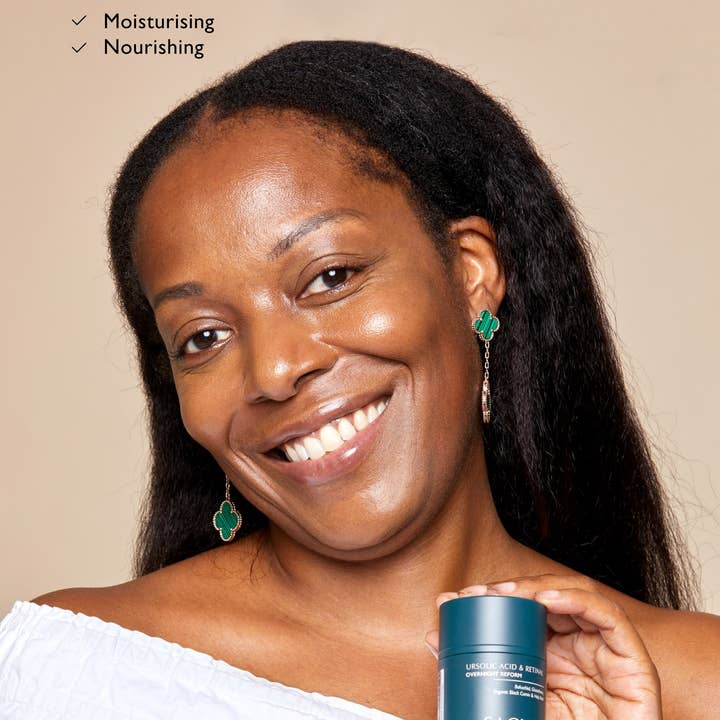 Sachi Skin – wholesale Facial moisturiser – Ursolic Acid & Retinal Overnight Reform - 30ml2