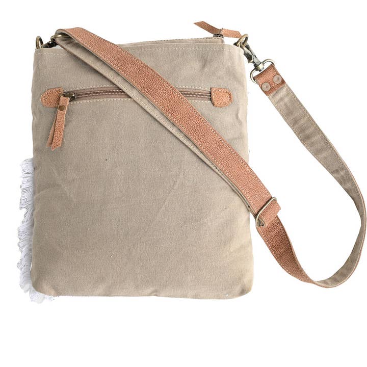 Benjamin International - Wholesale Crossbody Bag - Women's - DISTRESSED EVIL EYE CROSSBODY BAG IN COLOR1