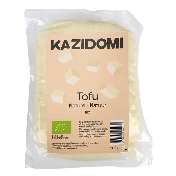 Plain Tofu for wholesale by Kazidomi