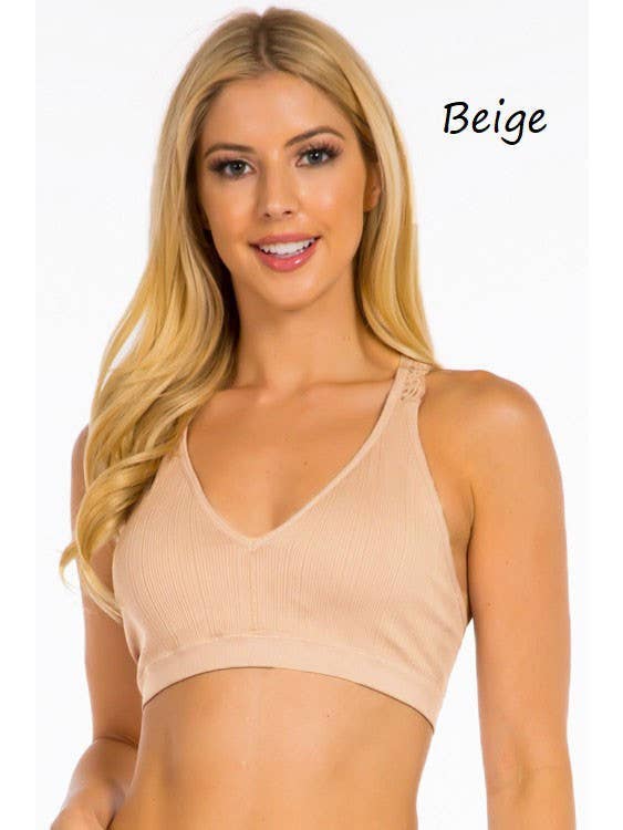 Vanilla Monkey - Wholesale Bralette - Women's - Lace Racerback Bralette0
