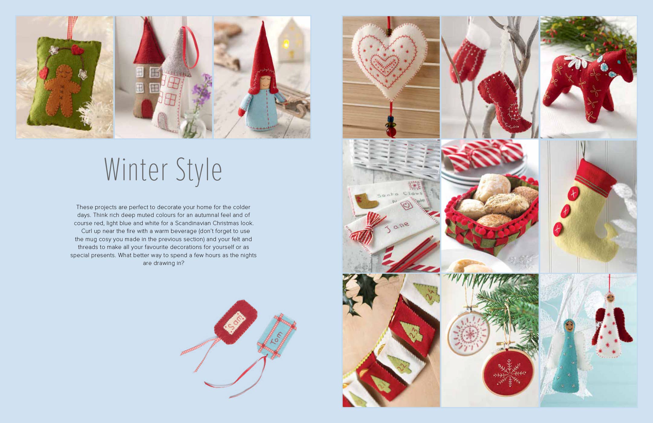 Penguin Random House LLC - Wholesale Crafts, Hobbies & DIY - A Year of Felt Decorations13