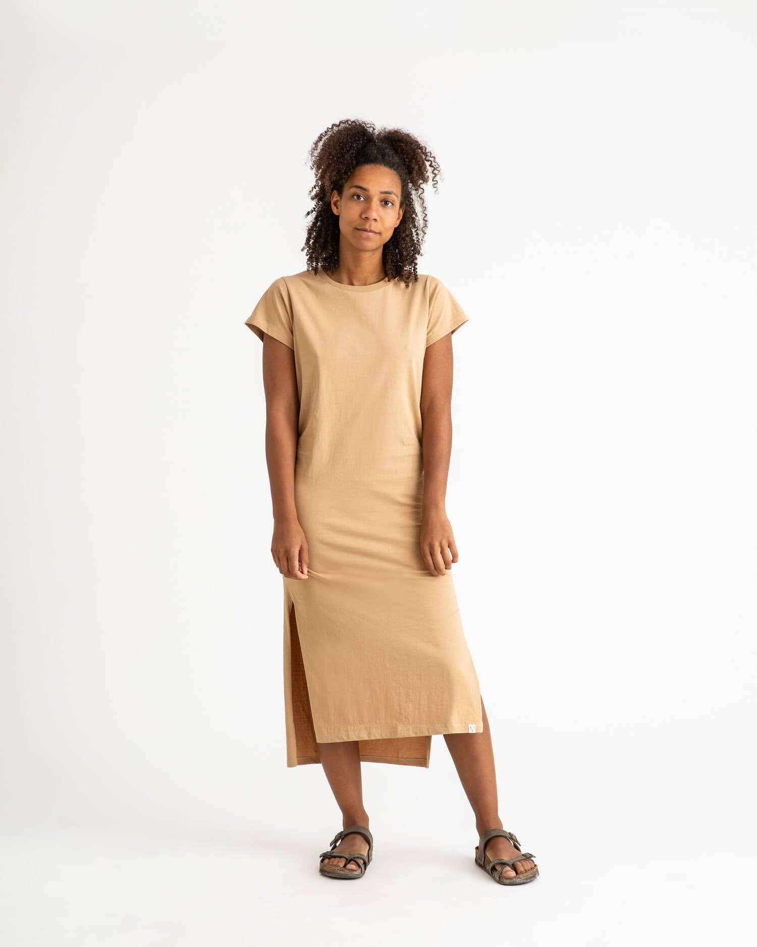 Matona - Wholesale Dress - Women's - Tee Dress camel0