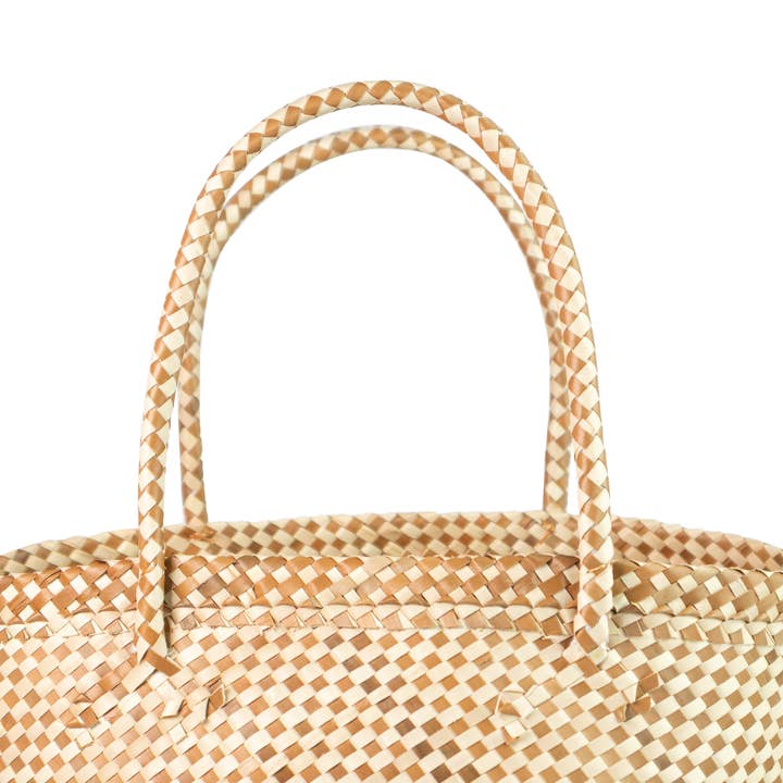 The Artisan and Company – wholesale Strandväska – Mini French Market Basket Tote2