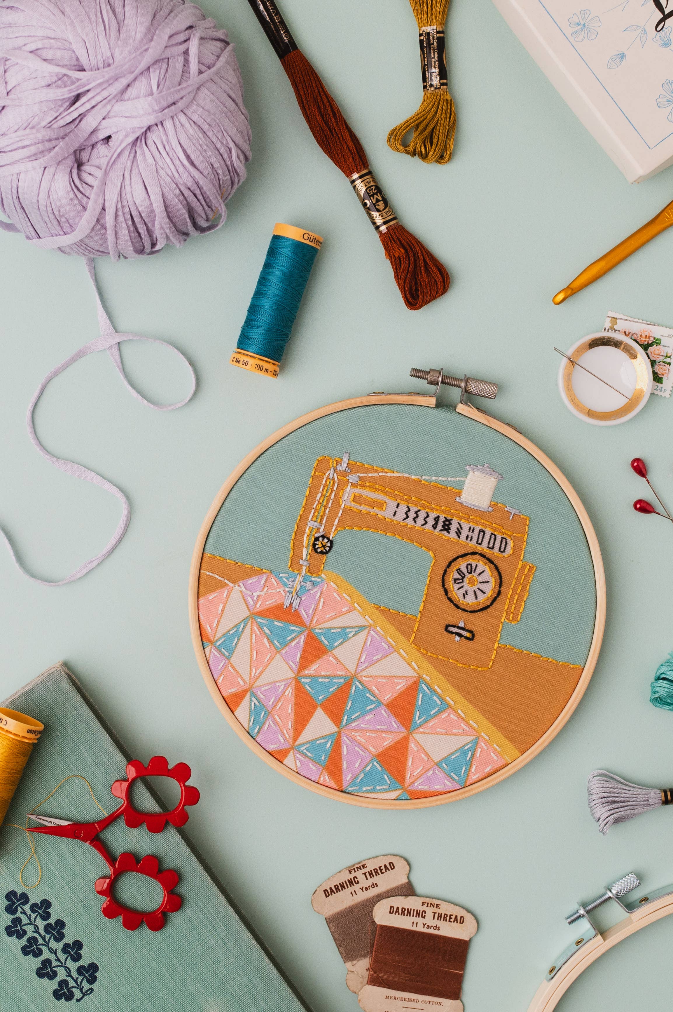 Rikrack - Wholesale Embroidery/Cross Stitch Supplies - Quilt Embroidery Kit7