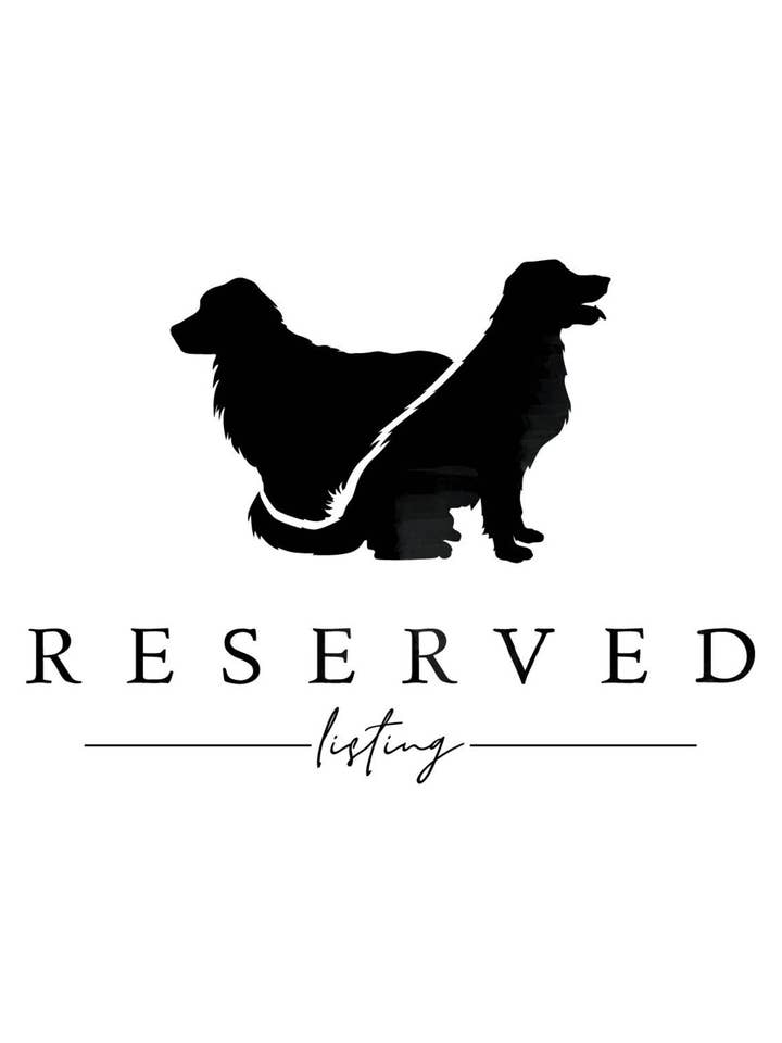 Offre réservée pour Brandi pour la vente par Willie & Dolly Designs