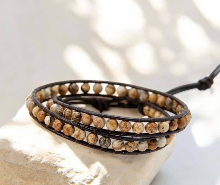 Cape Diablo - Wholesale Jewelry - Men's - Men's Picture Jasper Wrap2