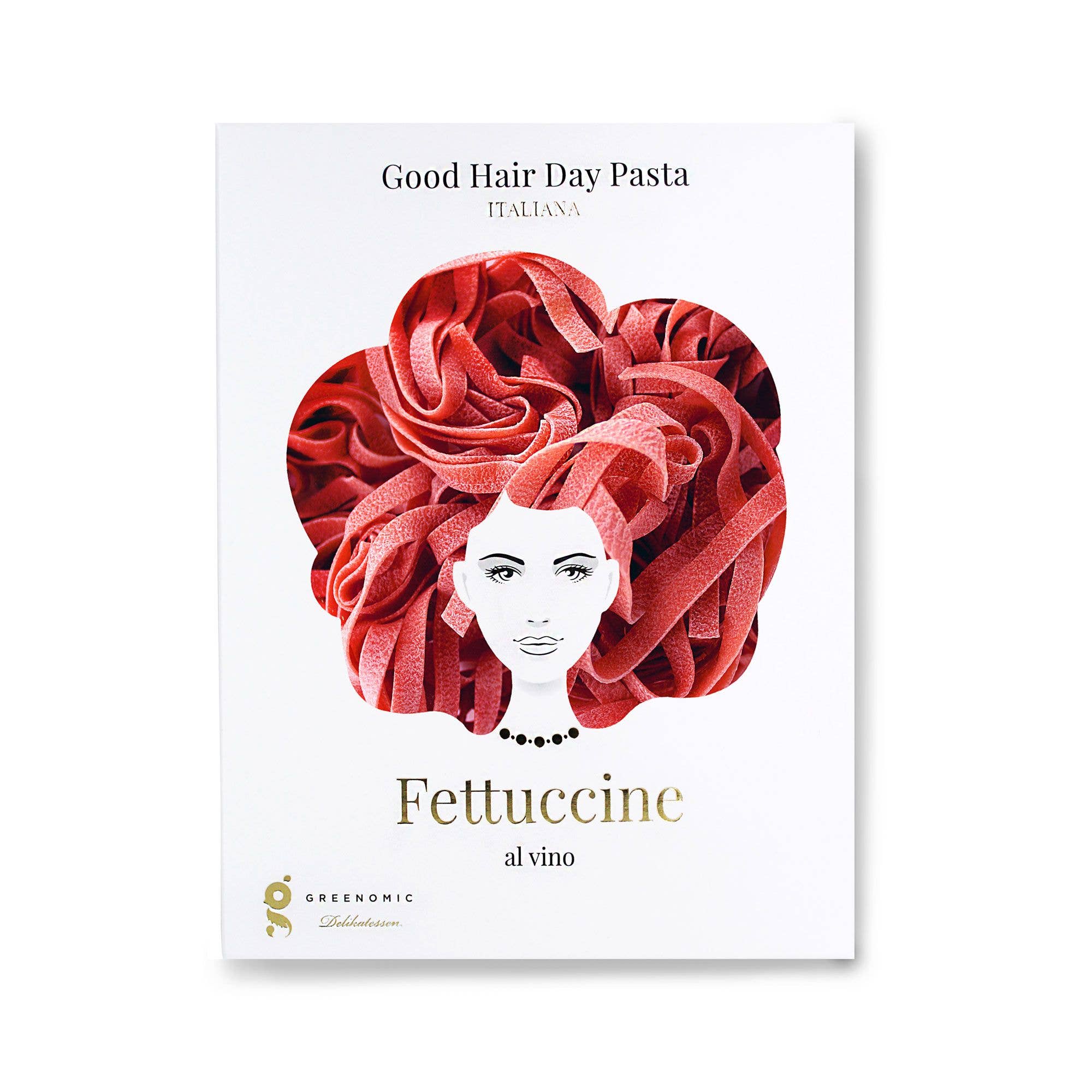 Greenomic Delikatessen GmbH Co. KG - Wholesale Pasta - GOOD HAIR DAY PASTA FETTUCCINE AL VINO
