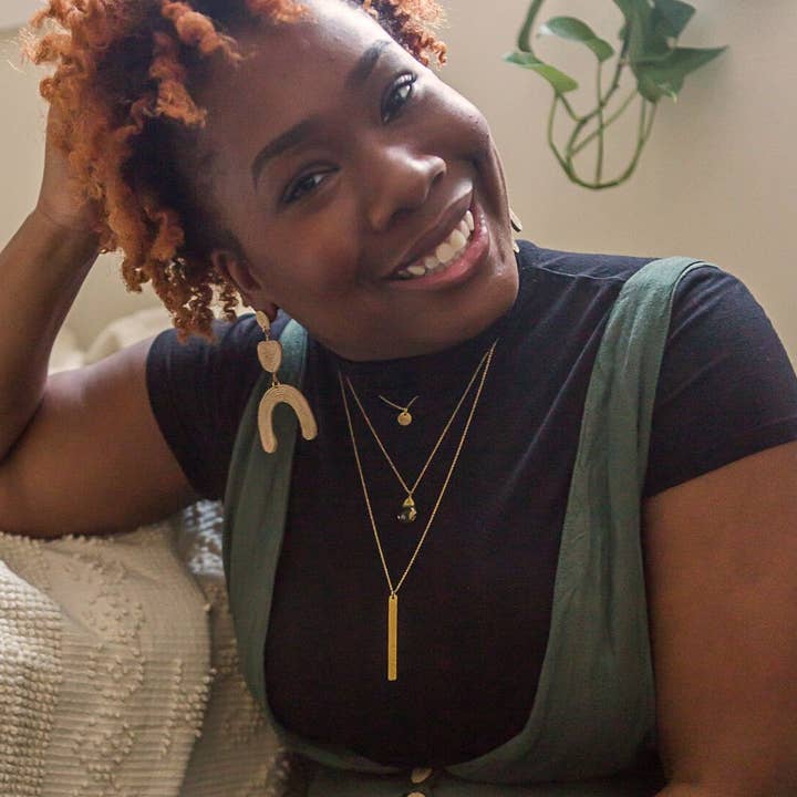 Fair Anita - Wholesale Pendant/Charm Necklace - Triple Strand Multi-Way Pendant Necklace - Brass2