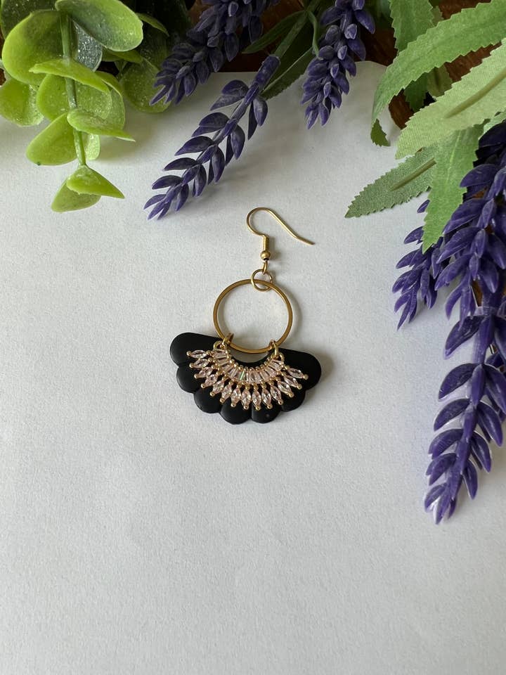 Sydney - Brincos Clay Polymer por atacado de Emmie Mae Clay - Handmade Jewelry