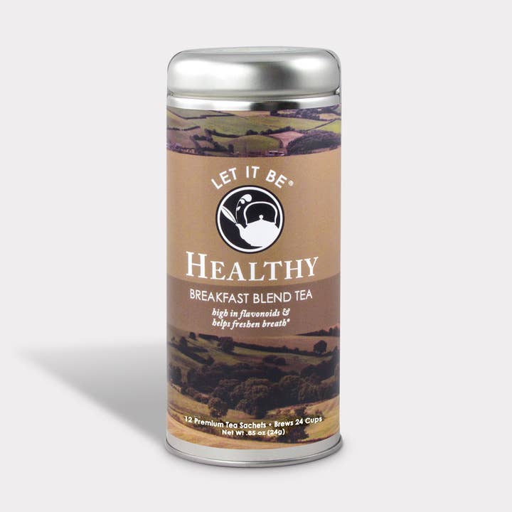 Let It Be® Healthy Breakfast Black Tea - 12 Tea Sachets for wholesale by The Tea Can Company