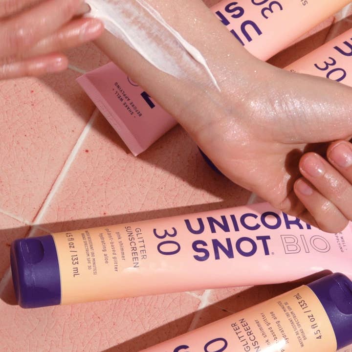 Unicorn Snot - Wholesale Sunscreen - Glitter Sunscreen - SPF 30 - Festival Ready