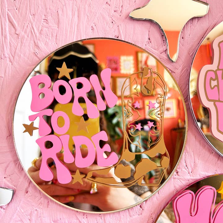 Printed Weird - Wholesale Wall Mirror - Sparkly Stars Mirror Set