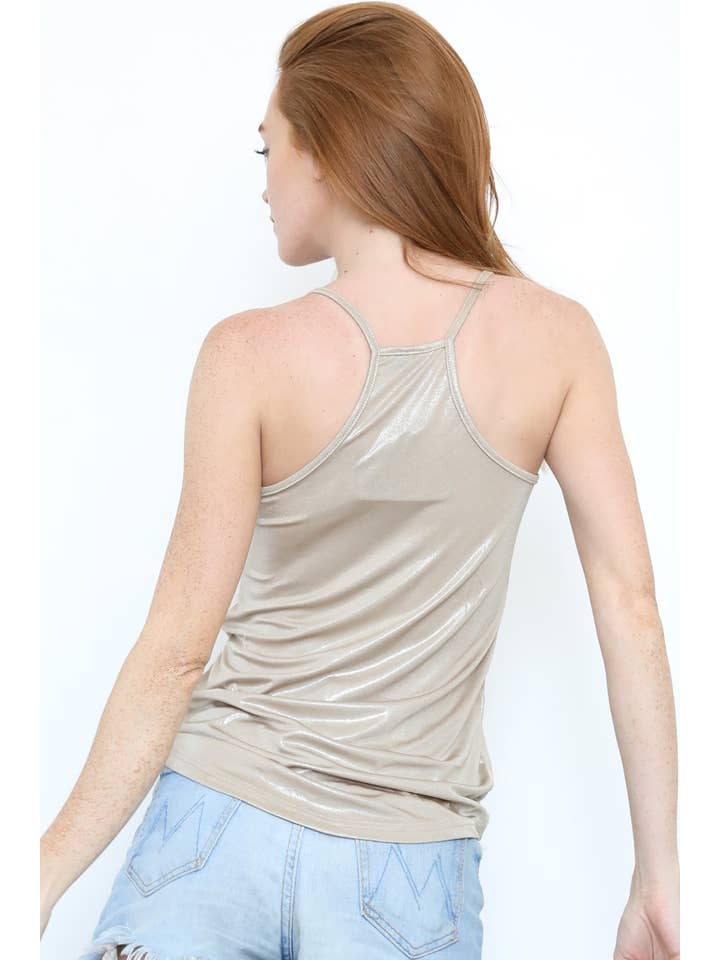 ANGIE – Tops – Mulher por atacado – X2543-METAL20