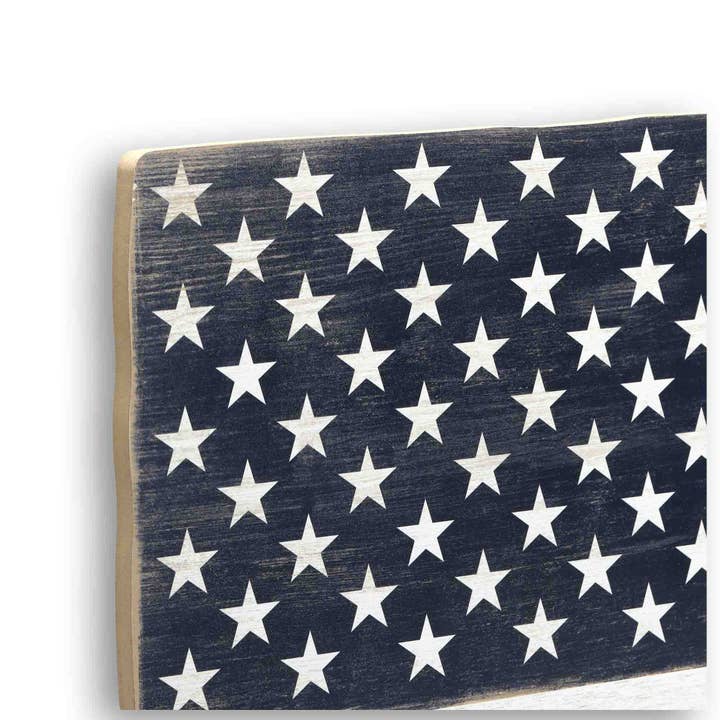 Open Road Brands, LLC - Wholesale Sign - American Flag Pledge of Allegiance Wood Wall Decor