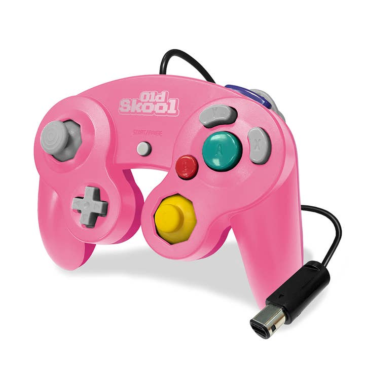 GameCube Controller roze/magenta voor wholesale door Old Skool