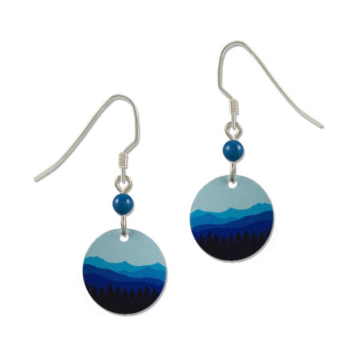 Left Hand Studios - Wholesale Dangle Earrings - Dark Mountain Range0