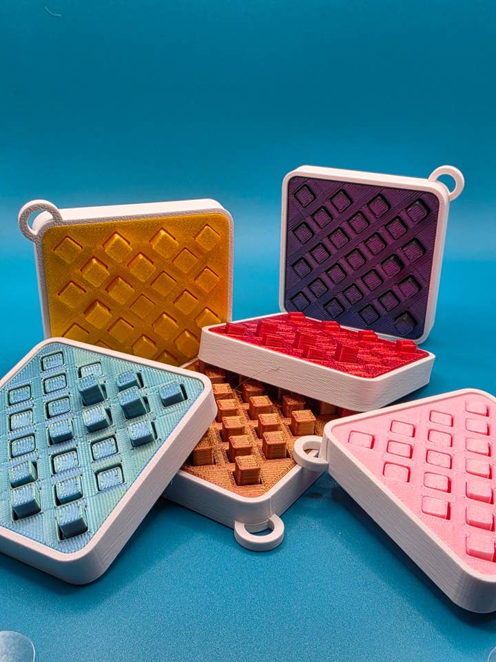 3dFidgets - Monsoon & MiniMonsoon 2-pack rain maker fidget toy for wholesale by 3dFidgets