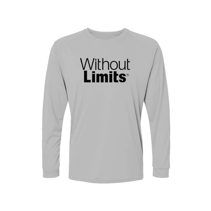 Custom Long Islander Performance Long Sleeve Tee for wholesale by Runners Essentials by Without Limits