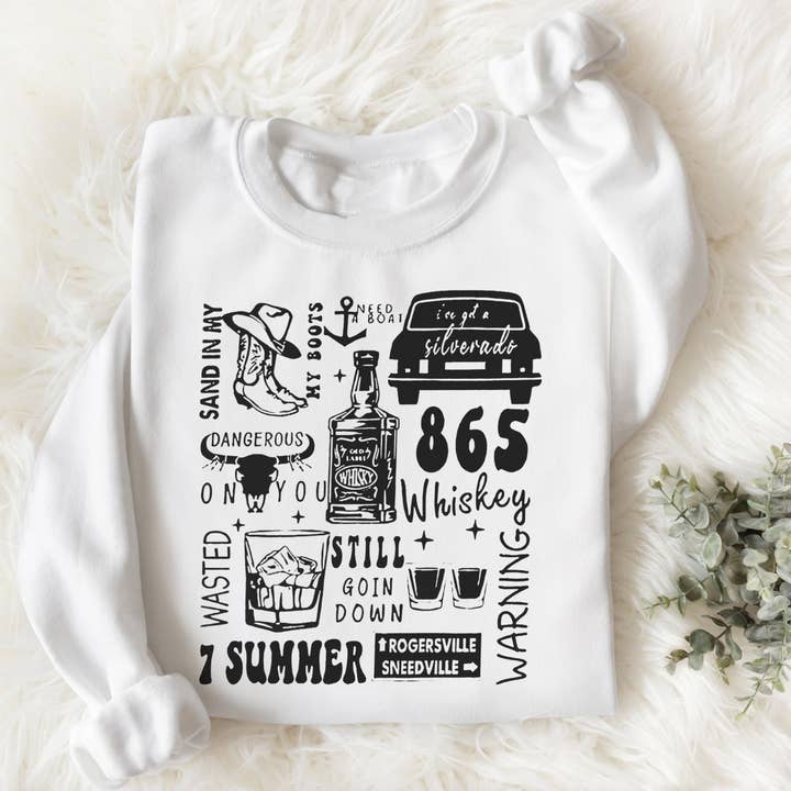 One Of These Days Sweatshirt for wholesale by Great Tees