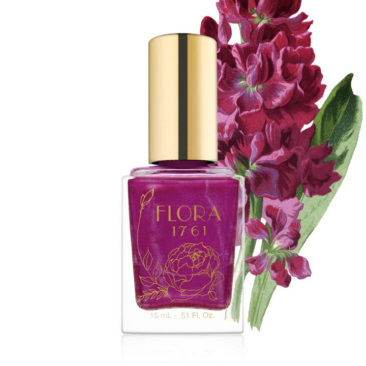 Nail Lacquer in Delphinium for wholesale by Flora 1761