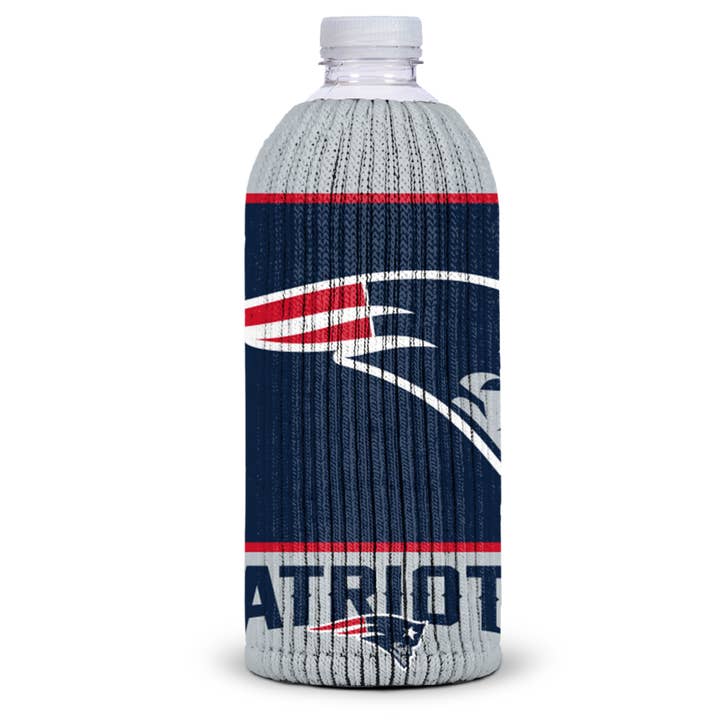 Refroidisseur de bouteille en tricot NFL New England Patriots - Bottle Koozie pour la vente par Majestic Sports